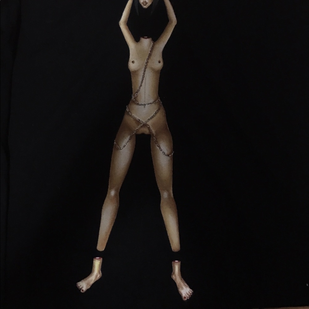 Custom painted T-shirt